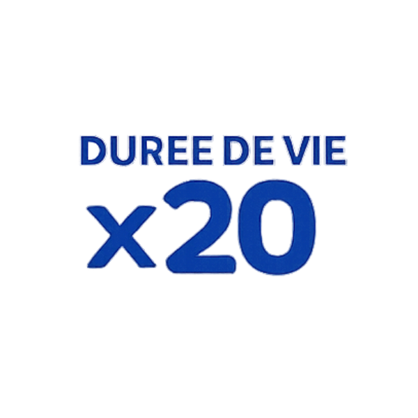 Durée de vie x20